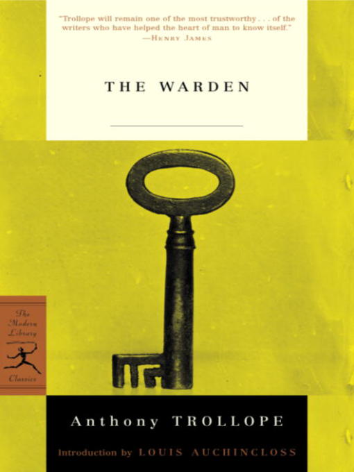 Title details for The Warden by Anthony Trollope - Wait list